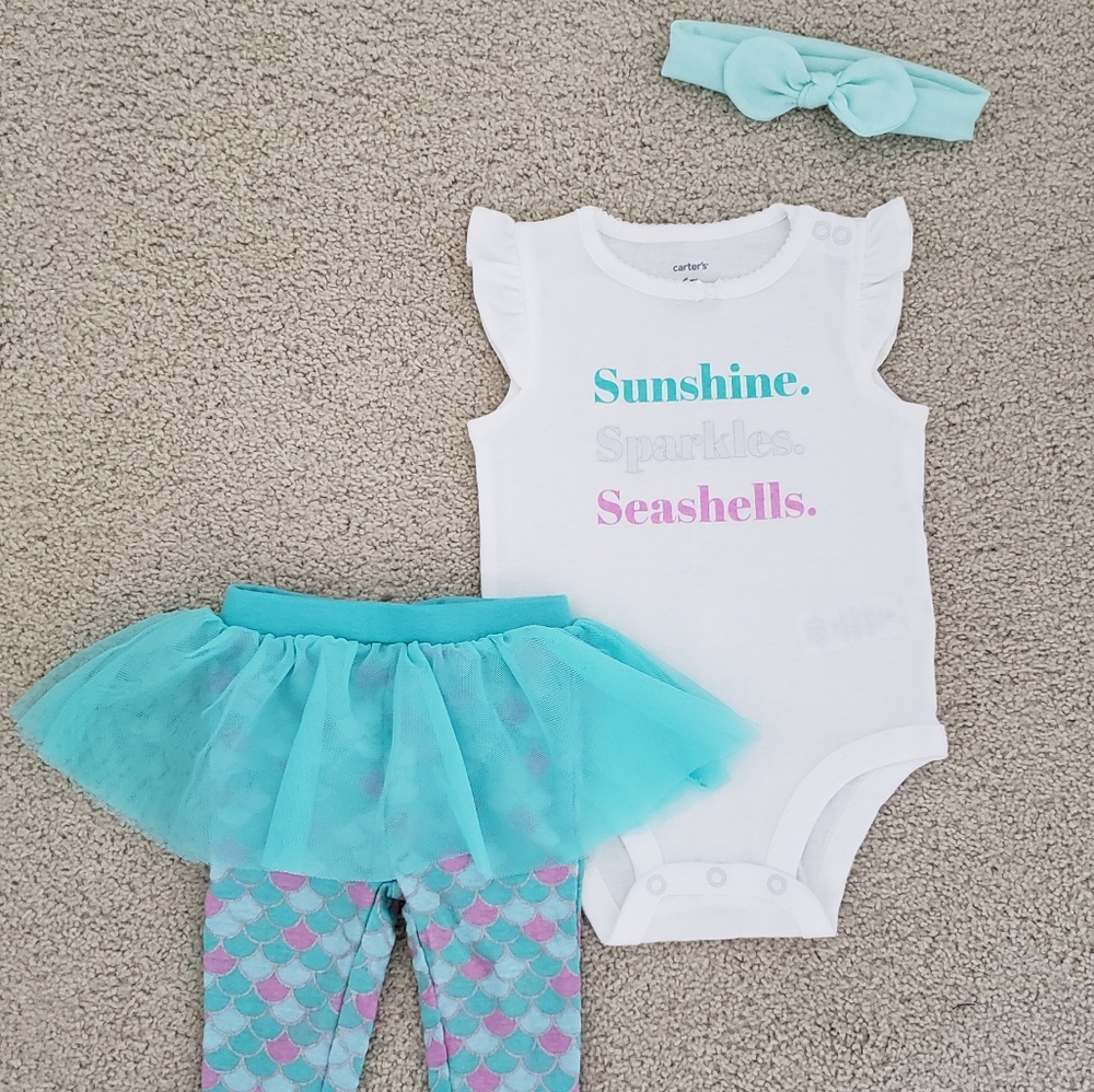 6M Mermaid Outfit